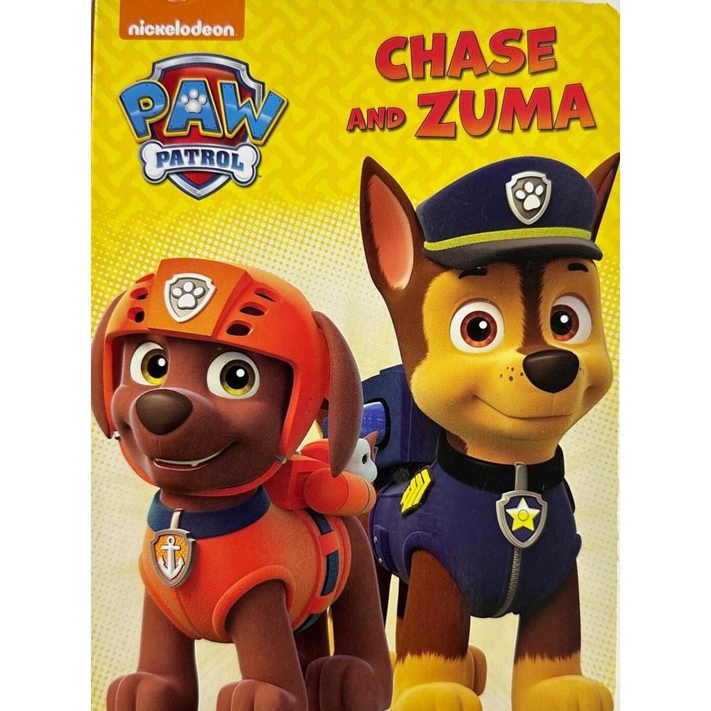 [BnB] USED Paw Patrol Chase และ Zuma โดย Nickelodeon (มือสอง: ดีมาก)