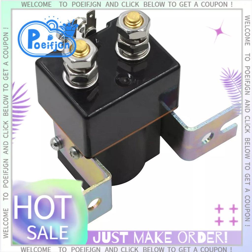 48V 4 Terminal Relay Solenoid สําหรับ Club Car 1995-Up 04-Up Precedent Golf Carts 102774701 SW80-127