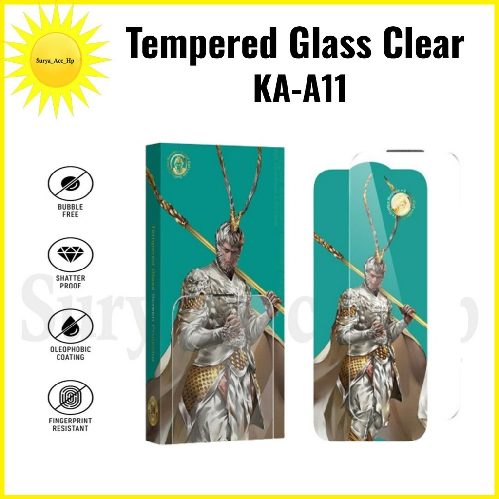 กระจกนิรภัยใส Monkey King Ka-A11 สําหรับ Realme 10 11 12 12 Plus 12x 13 13 Plus 14 14t 14x 15t 16t 2