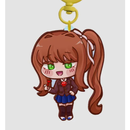 Monika DDLC Full Bleed พวงกุญแจอะคริลิค ร้านตกแต่ง
