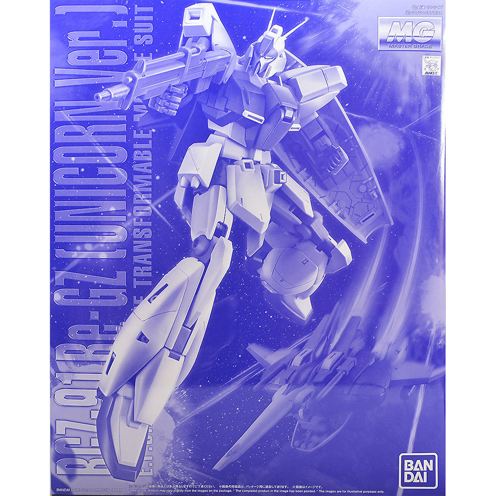GUNDAM PB Limited MG 1/100 RGZ-91 Re-GZ Lingges Unicorn อะนิเมะอุปกรณ์ต่อพ่วงของสะสมประกอบของขวัญ