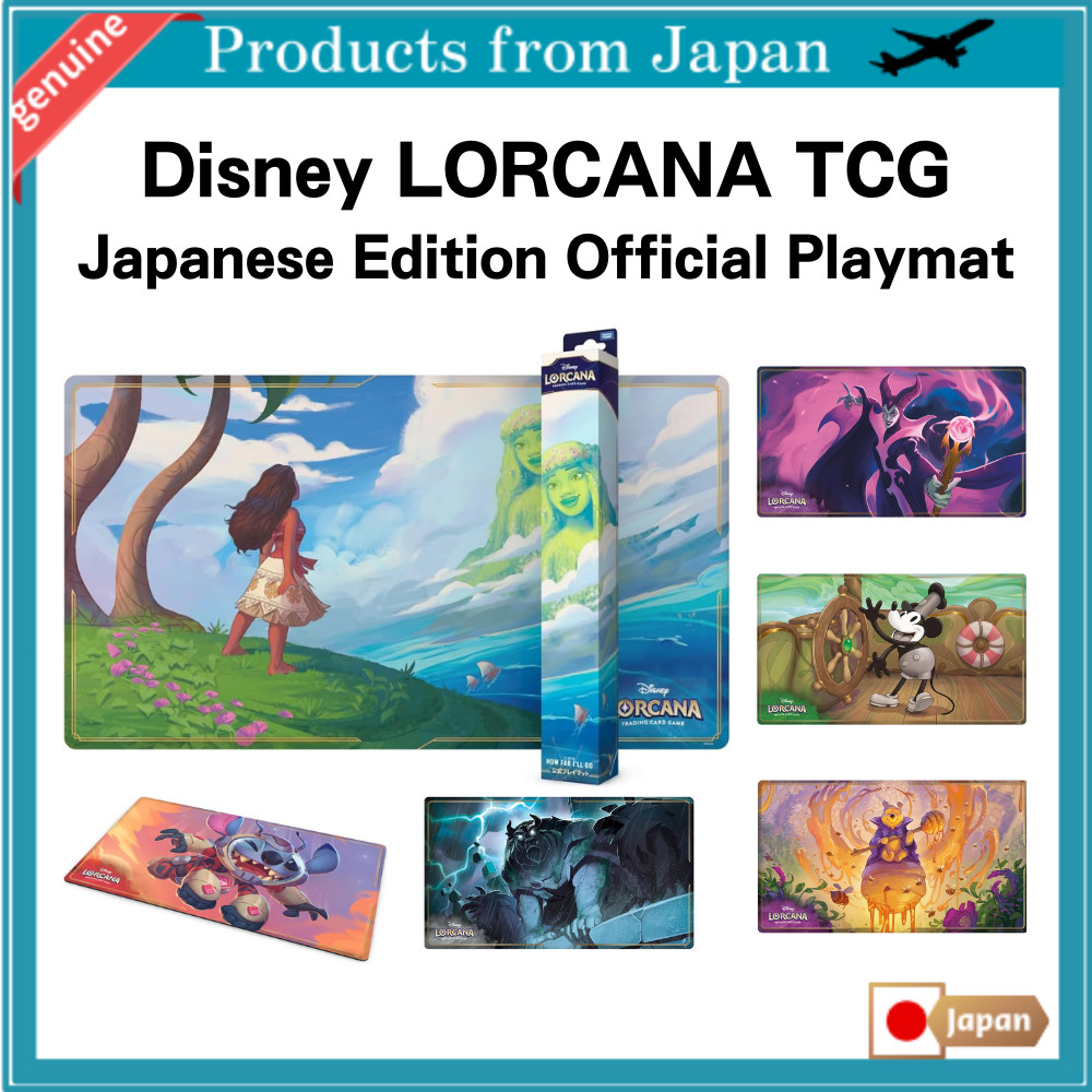 TAKARA TOMY Disney Lorcana TCG Play Mat Official Trading Card Game Accessories Japanese Ver.