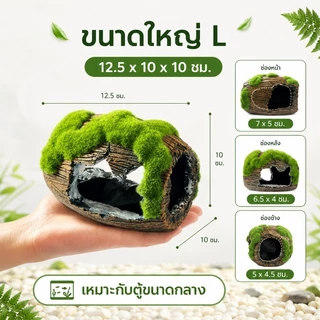 COD พร้อมจัดส่ง ถังไวน์จําลอง บ้านปลา สำหรับตู้ปลา ตกแต่งตู้ปลา อุโมงค์ปลา สำหรับตกแต่งตู้ปลา