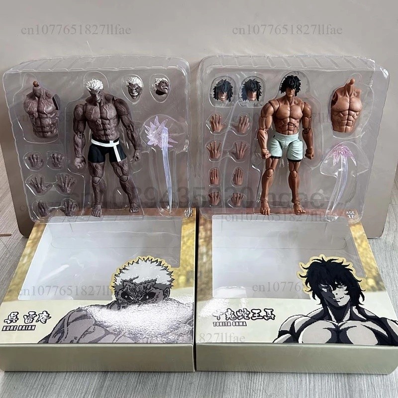 Kengan Ashura Tokita Ohma Storm ของเล่น Oma Kure Raian รูปปั้น Action Figure ของเล่น Joint Movable ข