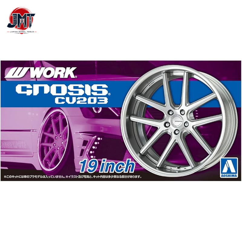 Aoshima Bunka Kyozai Co., Ltd. 1/24 The Tuned Parts Series No. 103 Work Gnosis CV203 19-Inch Model K