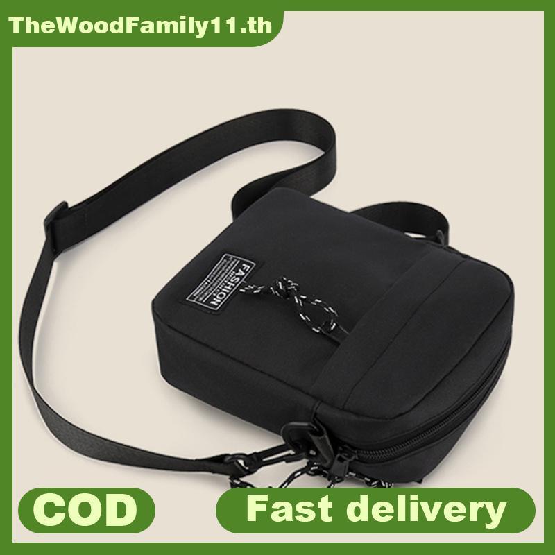 TT Mens Small Shoulder Bag Trend Diagonal Bapa Chest Bag Lightweight Boy Mini Casual Bag Mobile Phon