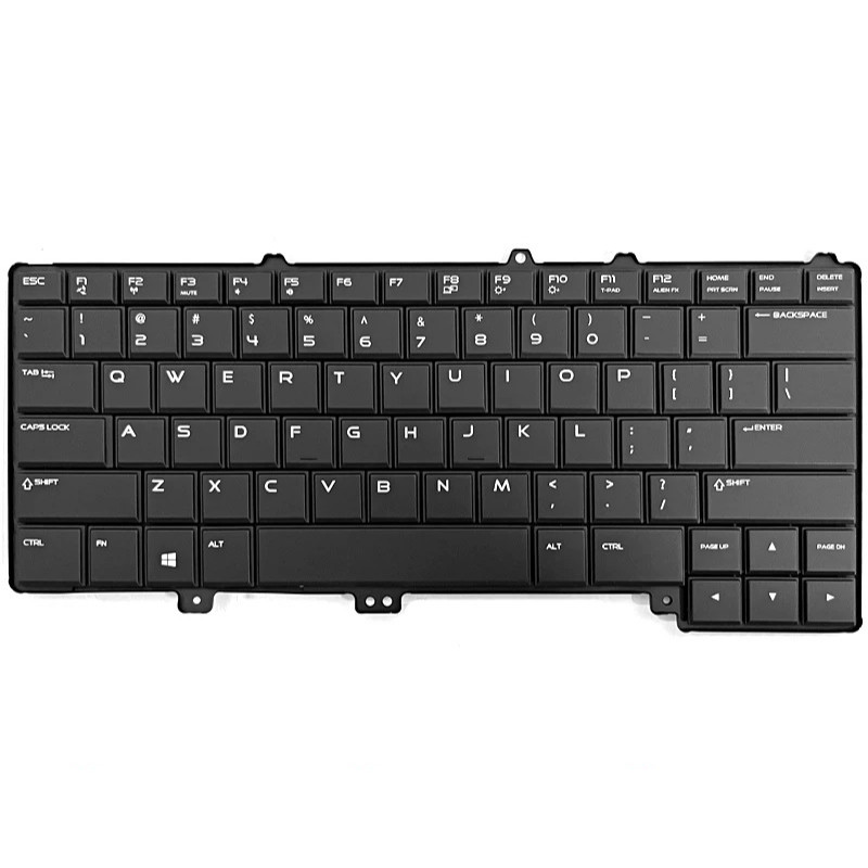 ใช้ได้กับแป้นพิมพ์ Dell Dell Alienware 13 R1 R2 P56G 15 R1 R2 P42F