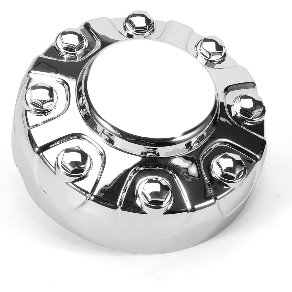 1PC Chrome ล้อกลางฝาครอบ Hub Cap ใช้งานร่วมกับ 2019-2025 Dodge Ram 2500 3500 SRW 18" x 8" ล้อแทนที่ 