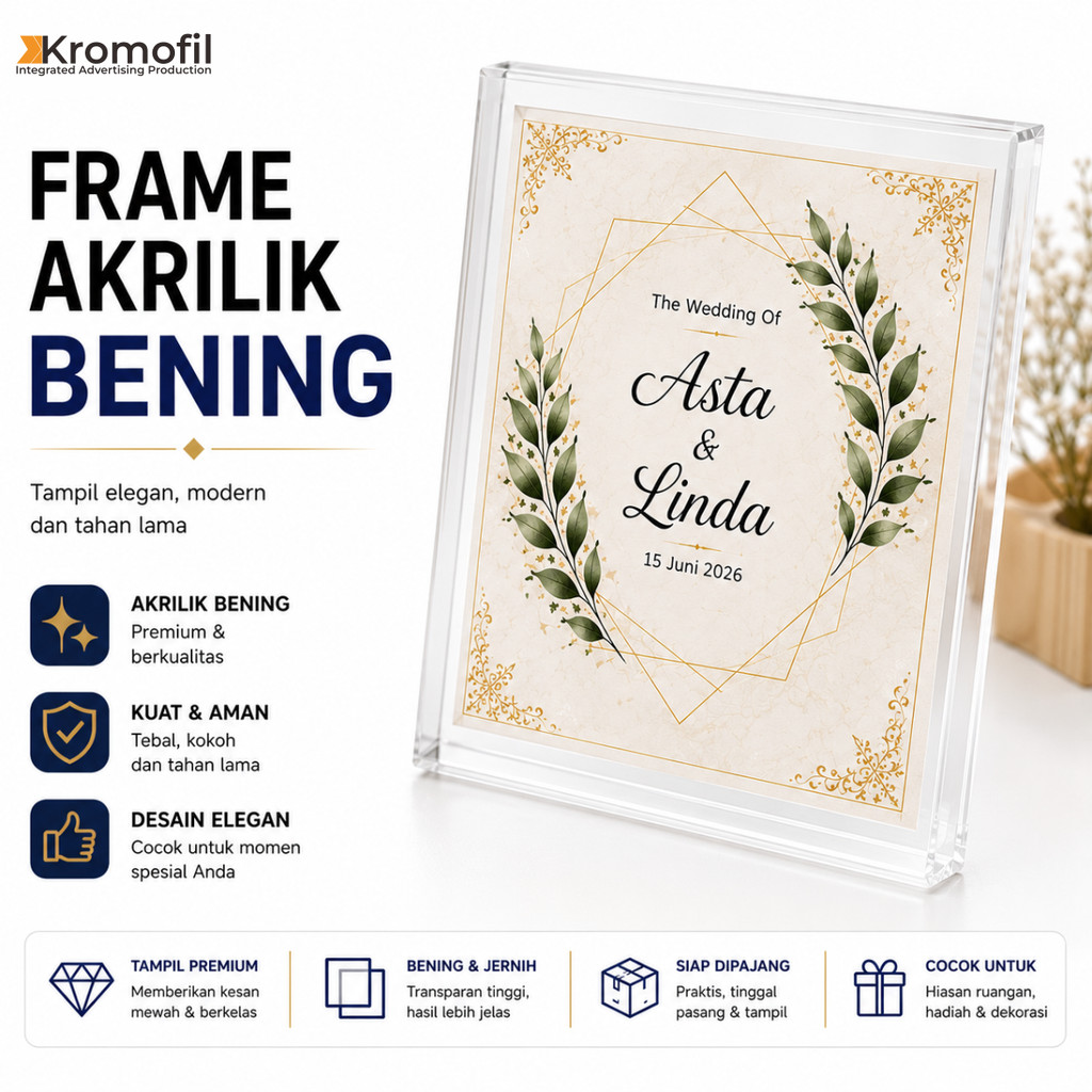 ACRYLIC DOWARD FRAME ACRYLIC DOWARD BOX FRAME