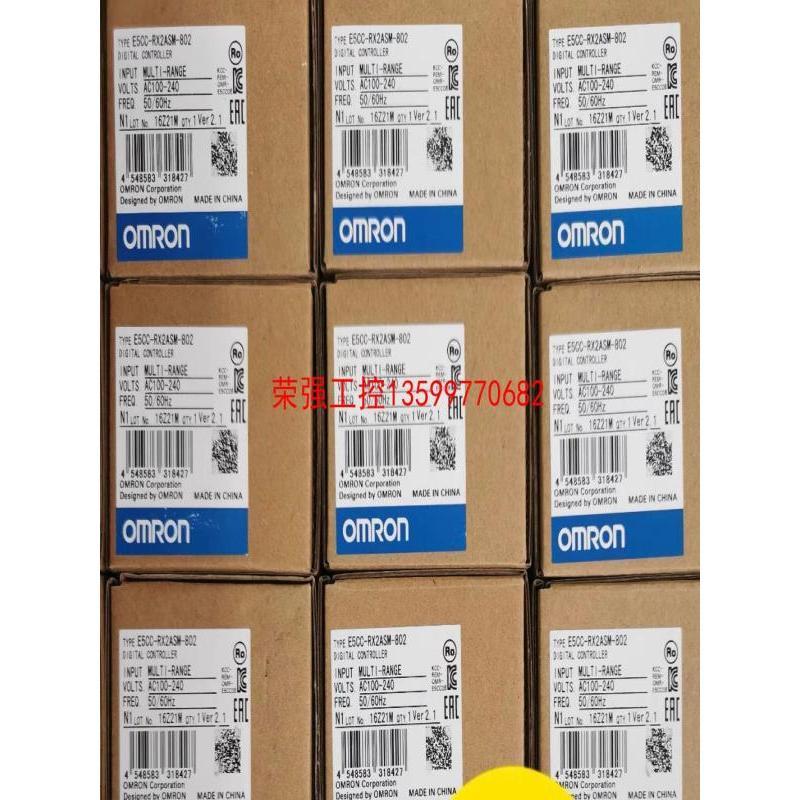 【Rongqiang Industrial Control】E5CC-RX2ASM-802 เทอร์โมสตัท Omron