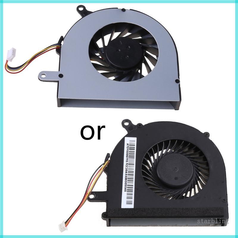 Star CPU ฮีทซิงค์พัดลมระบายความร้อนแล็ปท็อปสําหรับ G405 G500 G505 5V 2 25W 4Pin