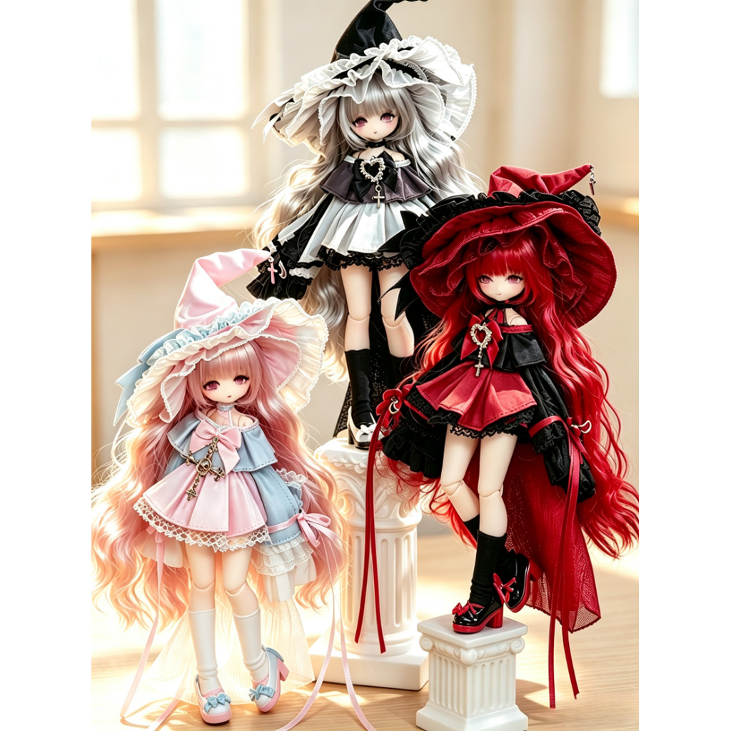 Pop Joy Unspoken Collection·Momo Paradise Lost Series MJD ตัวเลขการกระทํากล่องตาบอดตุ๊กตา Action Fig