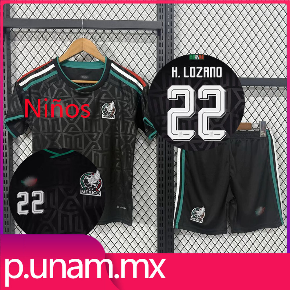 2026-27 Kids Third Jersey Mexico Jersey Personalization ชื่อหมายเลข