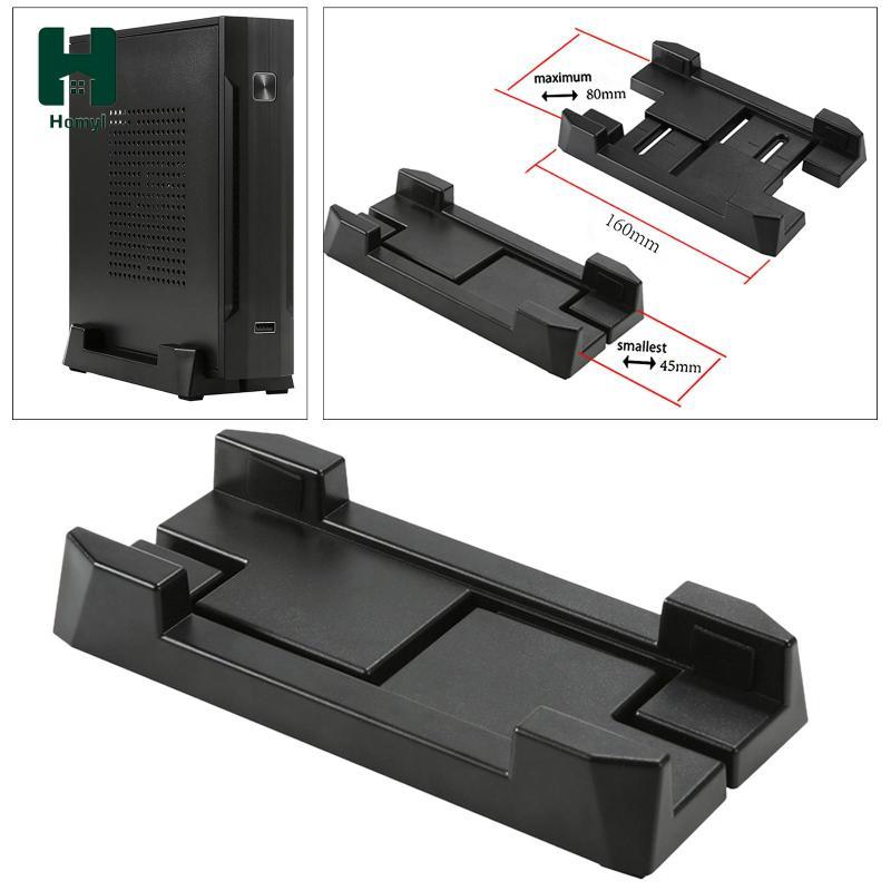 [Homyl] Tower Stand PC Stand Universal Office Bracket สําหรับโต๊ะคอมพิวเตอร์พีซีสําหรับเล่นเกมขาตั้ง