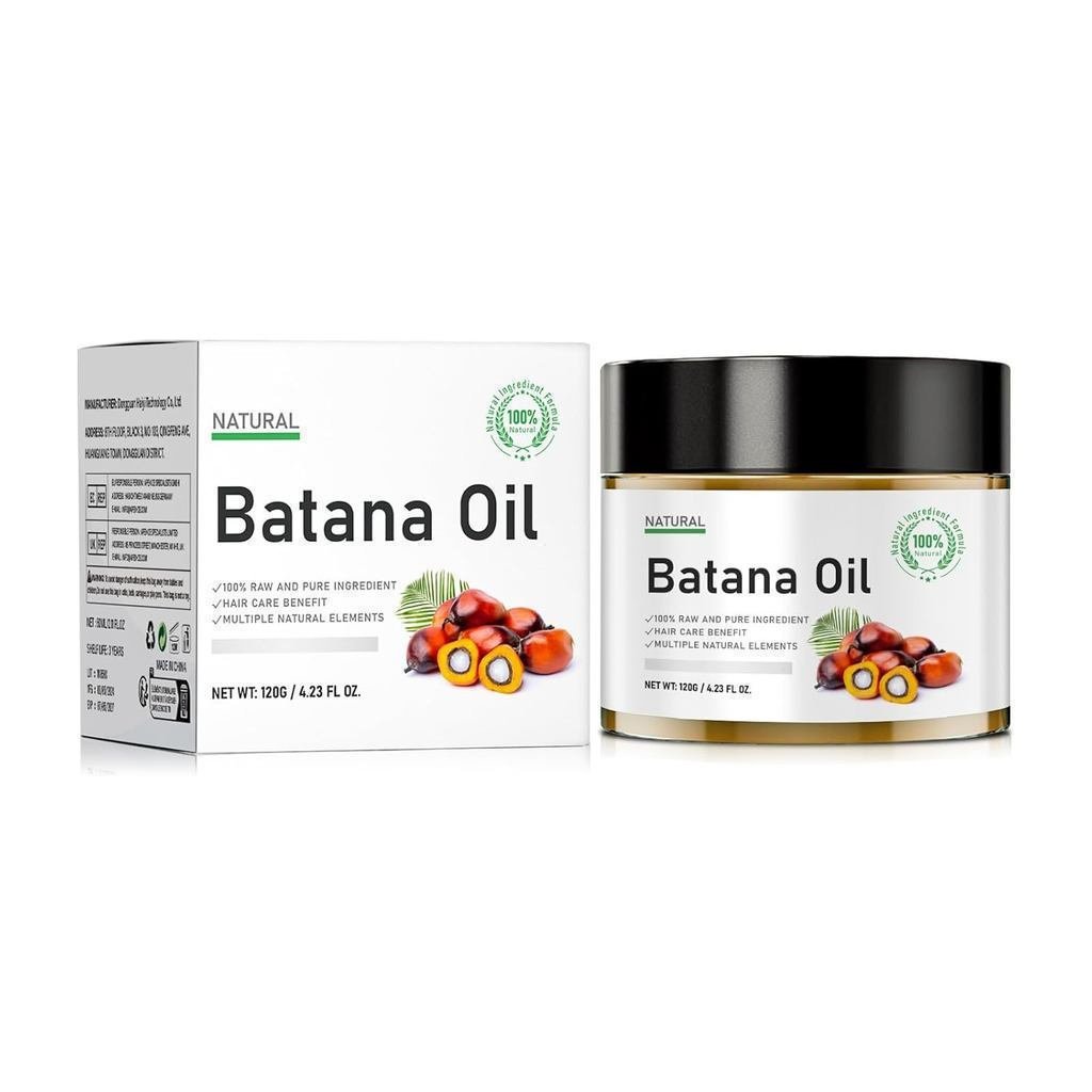 100% RawBatanaOilforHairGrowth,แท้ColdPressedDr.SebiOrganicBatanaOilMask,HairGrowthOilPresHairGrains