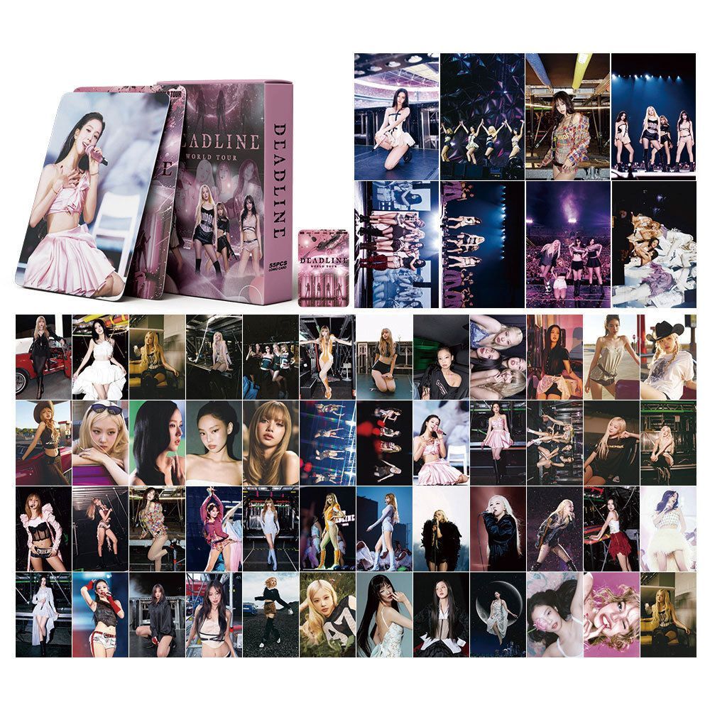 BP InkWorld 2025Tour DeadLine อัลบั้มใหม่ Photocard JISOO JENNIE LISA ROSE