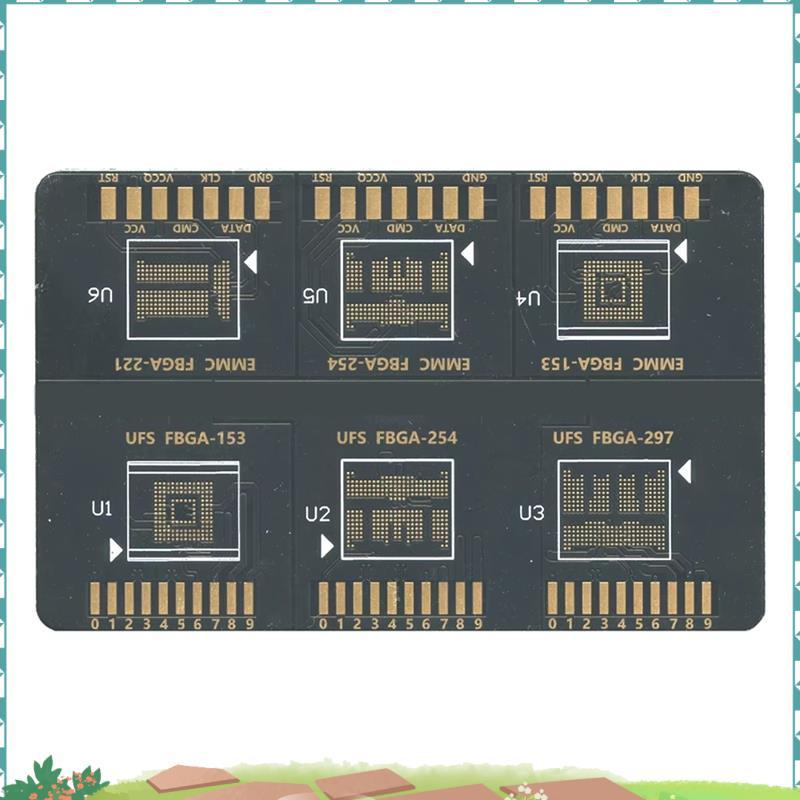Uejfrdkuwg BGA ISP Board Flash 64 BGA ISP Board Flash 64 FBGA 153 254 297 สําหรับ F64 Lite Ultra Box