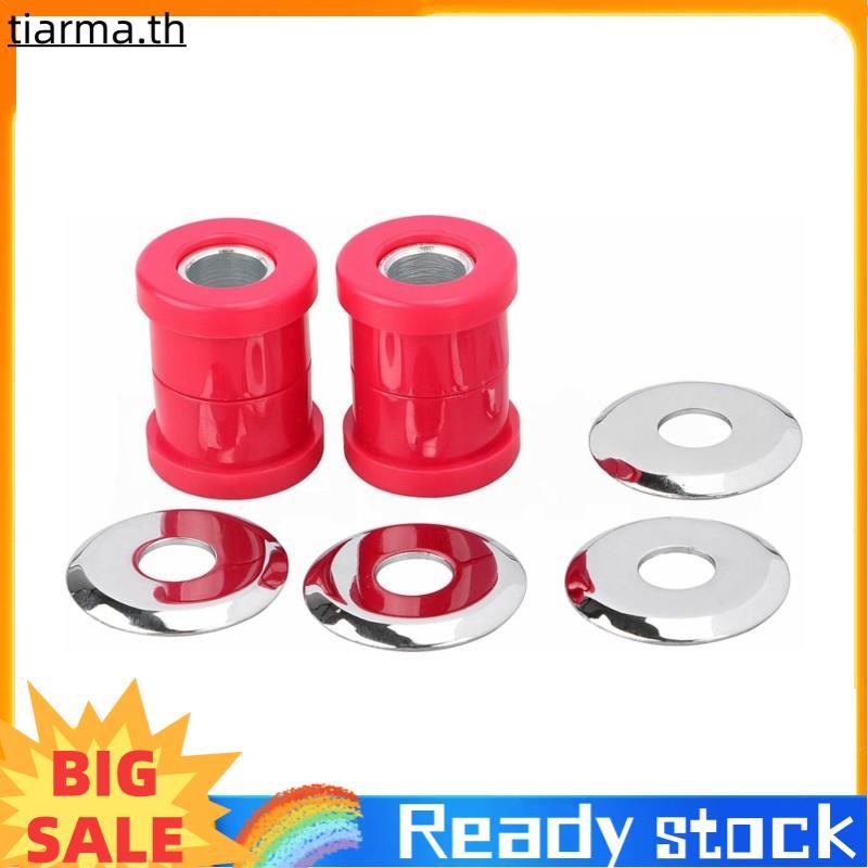 TIARMA ยูรีเทน Handlebar Riser Bushings ชุด Dampers สําหรับ FXST 1986-2016 1986-2003 Sportster 1986-