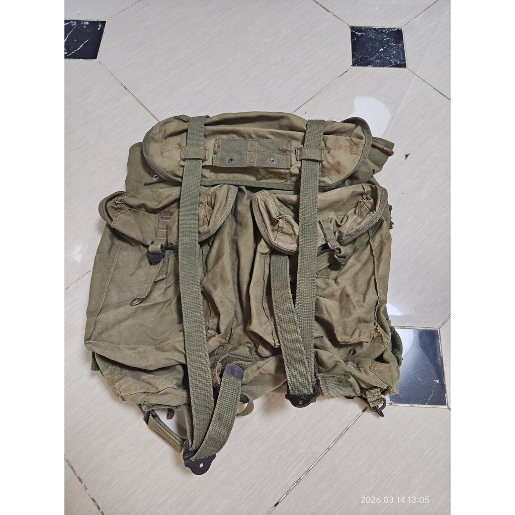 Early US Army Old School ARVN Canvas Backpackabc111.th20260809223941