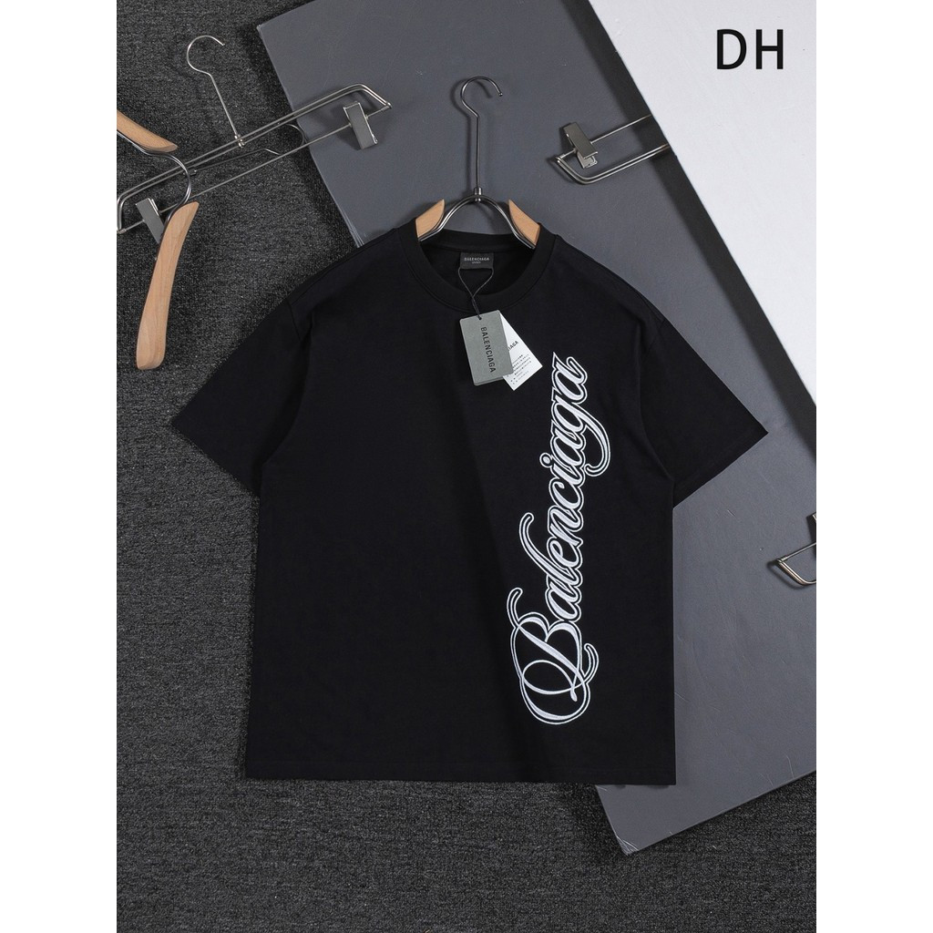 ผู้ชายผู้หญิงเสื้อยืดพิมพ์เสื้อยืดอินเทรนด์เสื้อยืด Retro 2026BALENCIAGA U8W0
