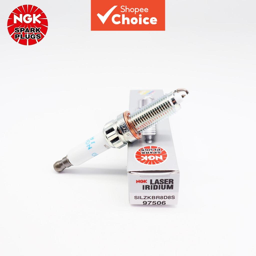 Ngk Laser Iridium Spark Plug Silzkbr8d8s 97506 สวมใส่ปลายอิริเดียมบางการใช้ต่ํา Anti-misfire