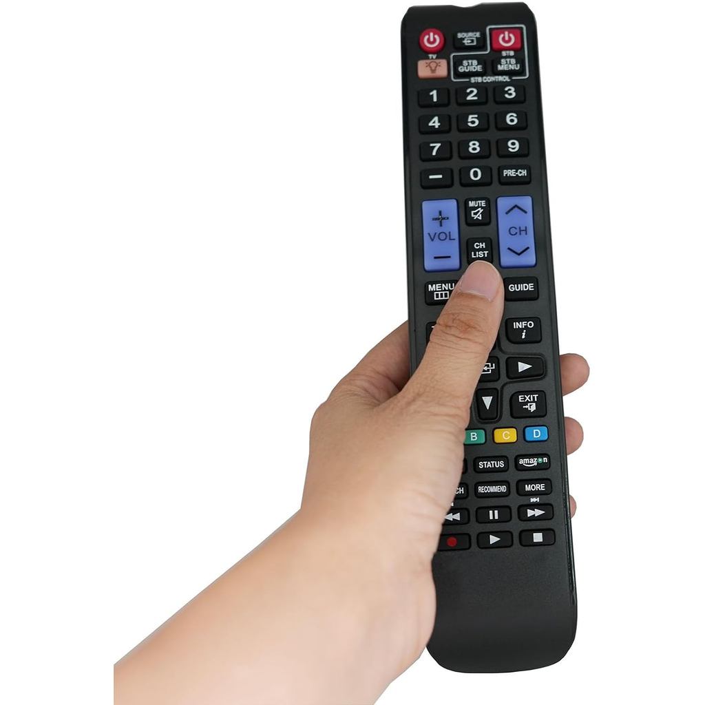 เปลี่ยนรีโมทคอนโทรลสําหรับ Samsung UN65C8000XF UN55JS9000F UN48JS9000F UN65JS8500F UN55JS8500 โค้ง 4