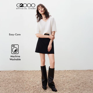 G2000 เสื้อเบลาส์สำหรับผู้หญิง ทรง No fit รุ่น 5624645010 BEIGE