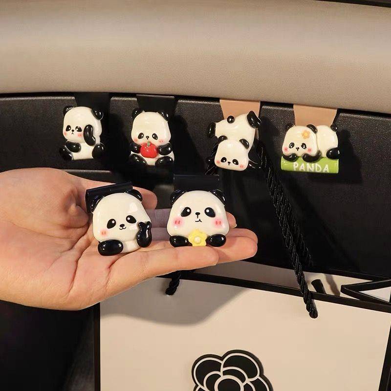 Car Hook Co-Pilot Car Front Row Glove Box Seagull Dolphin Panda Storage Hook Tool Q4RA