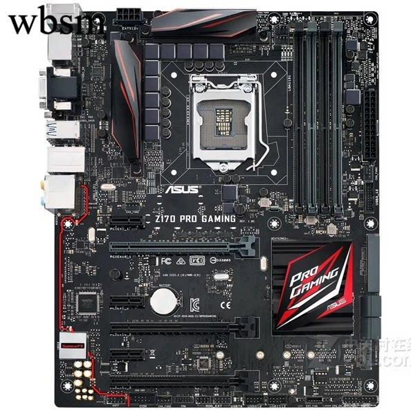 [คอลัมน์เมนบอร์ด] Asus Z170 PRO GAMING บอร์ดขนาดใหญ่รองรับ CPU รุ่นที่ 6 1151 พิน i7700K พร้อมอินเทอ
