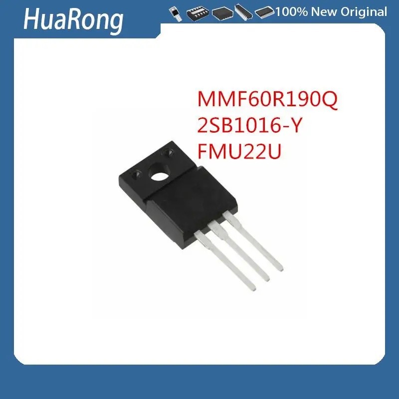 5 ชิ้น/แบทช์ 60R190Q MMF60R190Q 600V 20A B1016 2SB1016-Y 2SB1016 FMU22U 200V 10A TO-220F