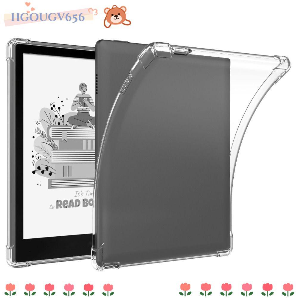 HGOUGVT 6 นิ้ว E-Reader,กันกระแทกป้องกันการล่มสลาย,คุณภาพสูงทนต่อการสึกหรอโปร่งใสTPUกลับเชลล์สําหรับ
