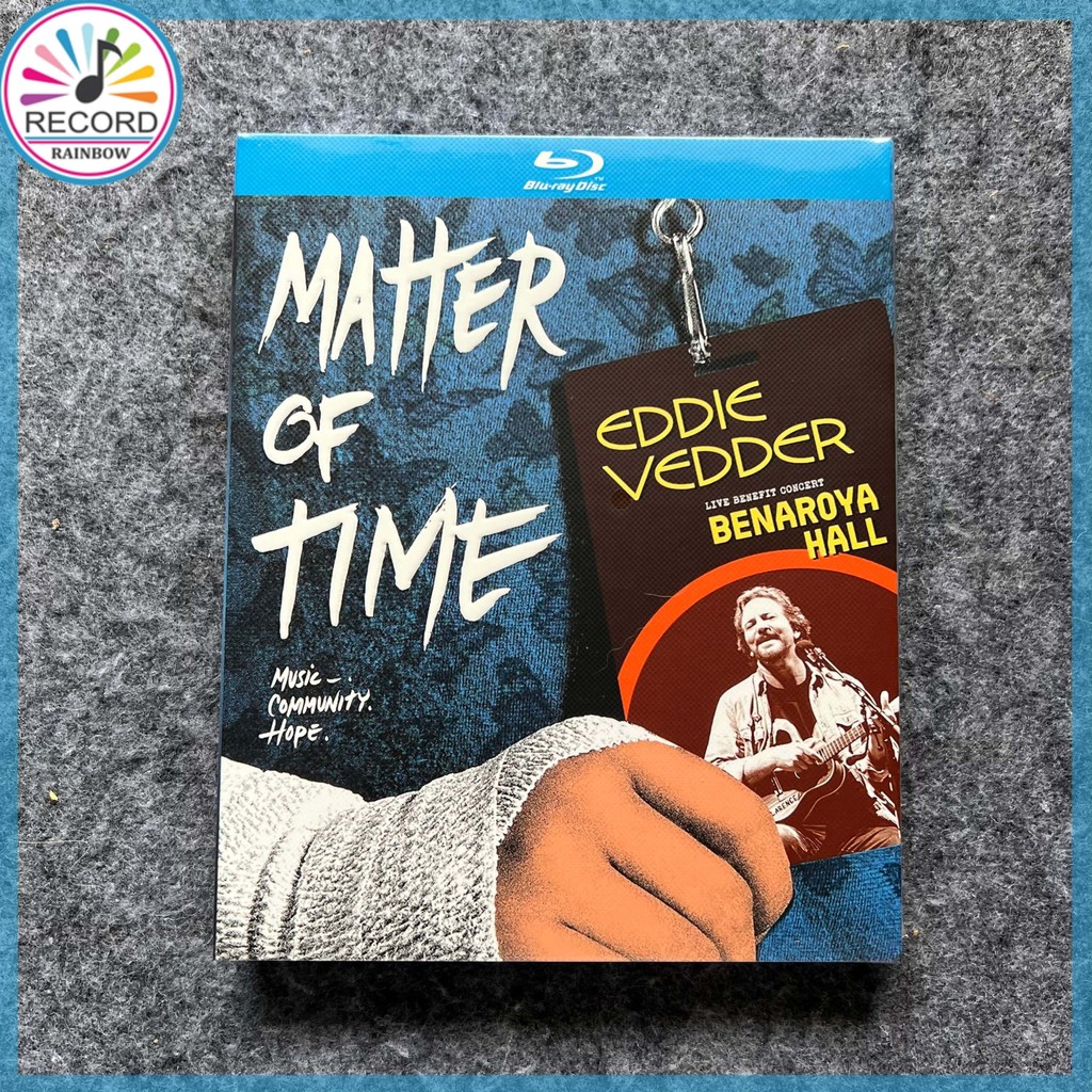 Eddie Vedder Benaroya Hall Matter Of Time All Region Original BD Album [Sealed] Brand New BD0117