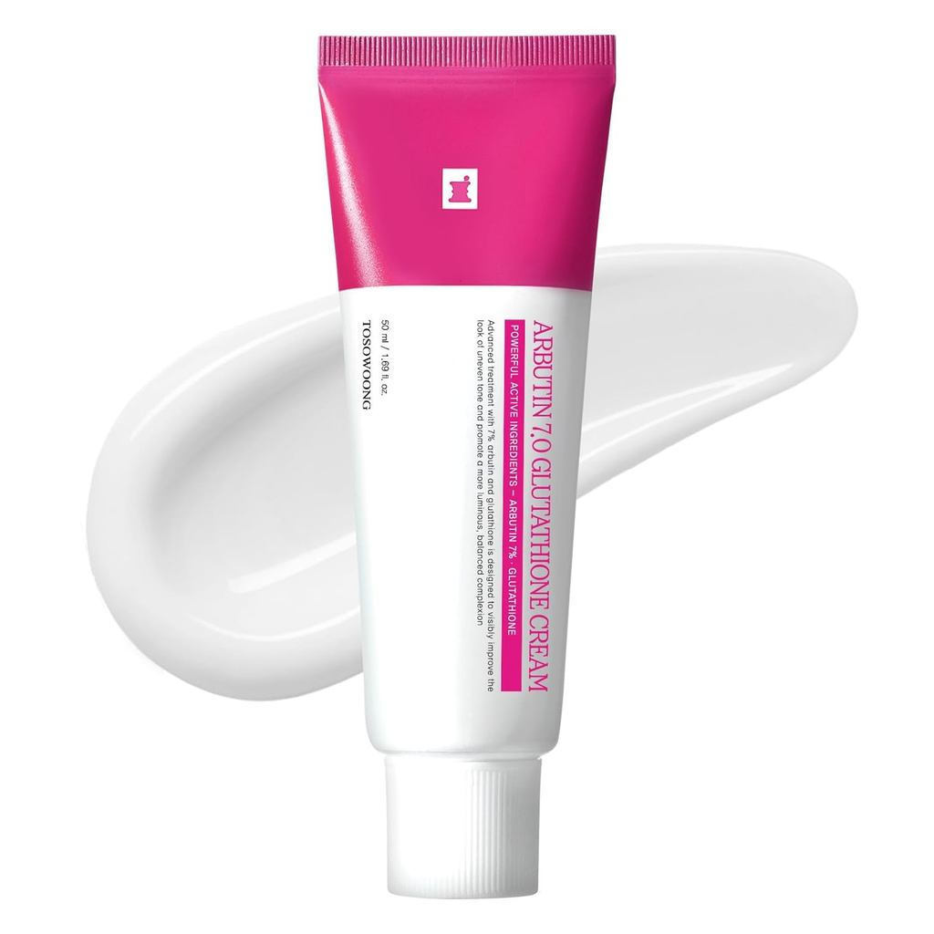 TOSOWOONG Arbutin7%,70,000ppm Arbutin+5,001ppm Nicotinamide,Targets pigmentation SpotFreckesFlaimate
