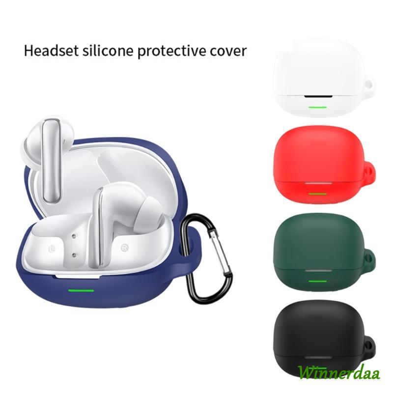 WIN Soft Silicone Cover for MeloBuds N65 Charging Case Full-Wrap Earbud Case