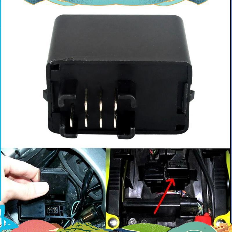 สําหรับ GSXR SV DL ไฟเลี้ยวแฟลช Controller 7 Pin LED Flasher รีเลย์ 38610-03F00, 38610-05H00, FE249J