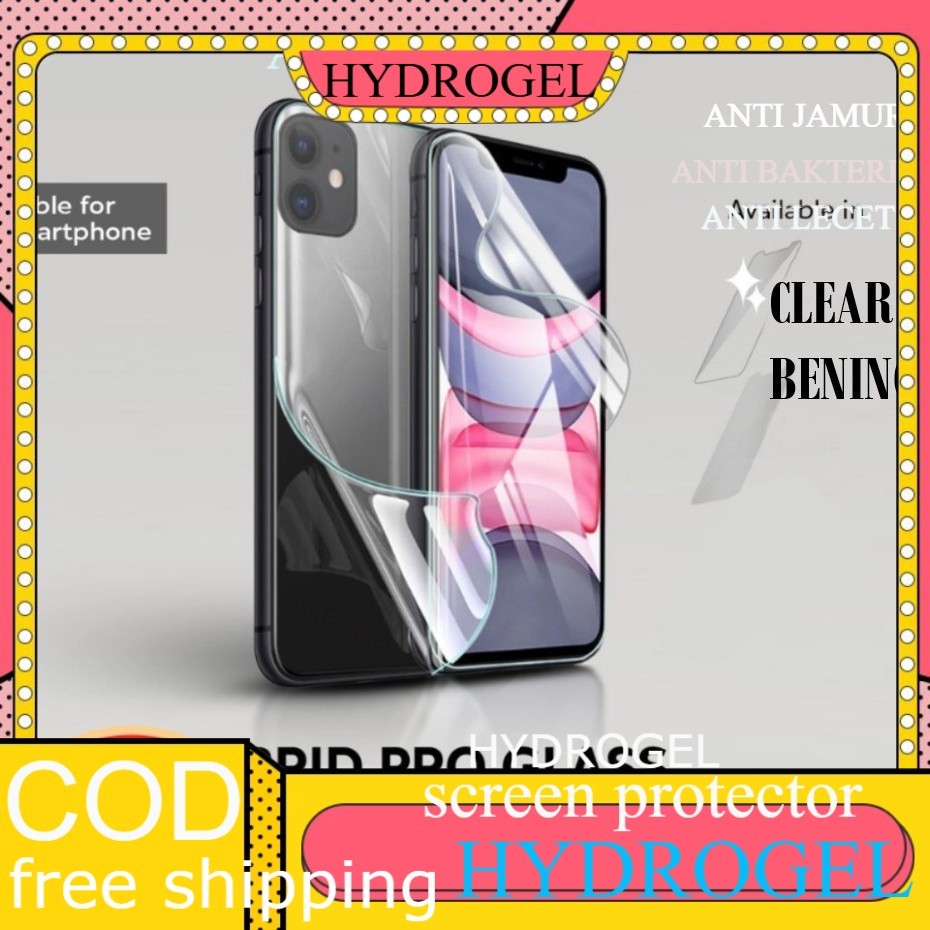 LAYAR Hydrogel Vivo Y01 Z1 pro S1 pro Y91 Y93 Y95 Y91c V21e T1 pro v25 v25 pro v25e y33s y33t y53s y