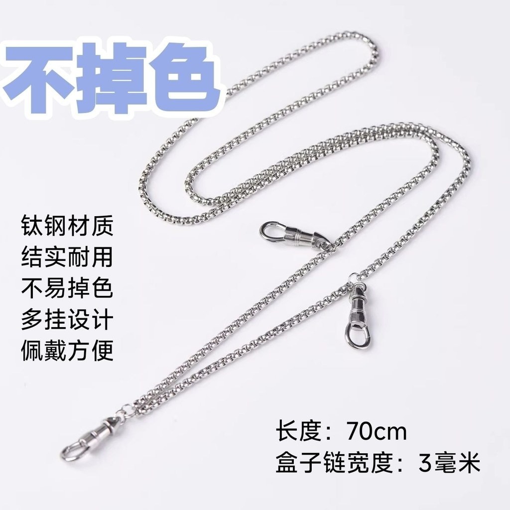 T ประเทศไทย Non-Fade โลหะ Halter คอ One Hang สามห้าแขวน Amulet ผู้ชายผู้หญิงแขวน CHAIN Tangka จี้ไทเ