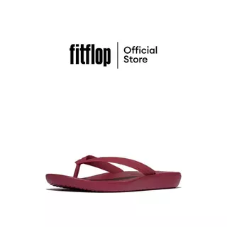 FITFLOP IQUSHION TEXTURED-STRAP FF รองเท้าแตะผู้ชาย รุ่น A6Q-D88 สี RED