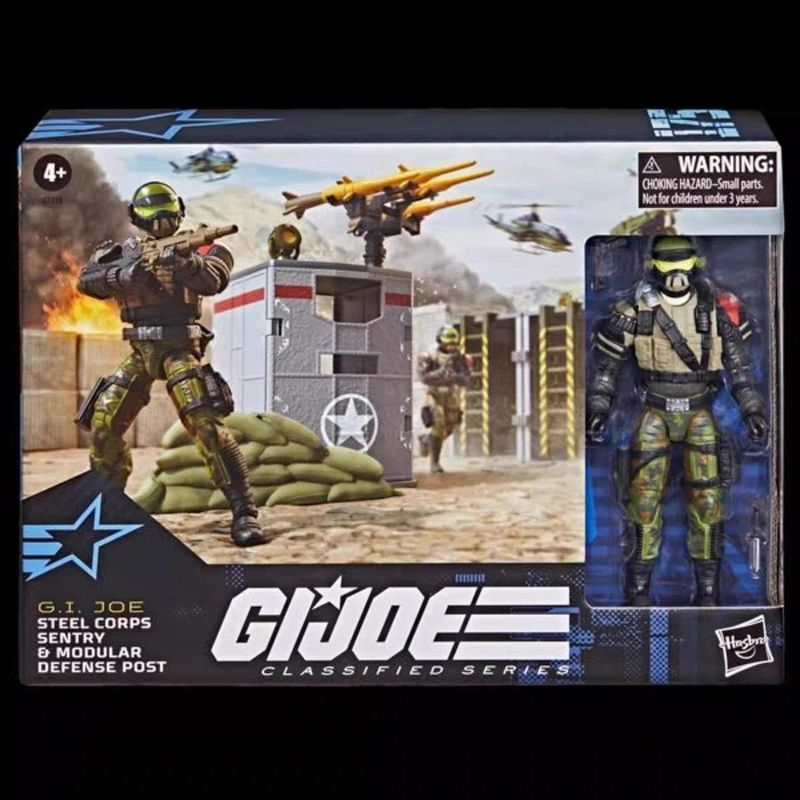 กองกําลังพิเศษ Hasbro GIJOE หมายเลข ชุดโมดูลป้องกันแรงเหล็ก 175 20 ซม. พร้อมสต็อก