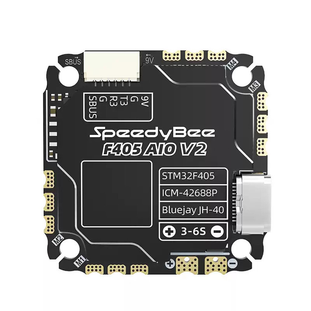 [S13 AIO 25x25] SpeedyBee F405 AIO 40A V2 Bluejay 25.5x25.5 3-6S Flight Controller อุปกรณ์อะไหล่โดรน