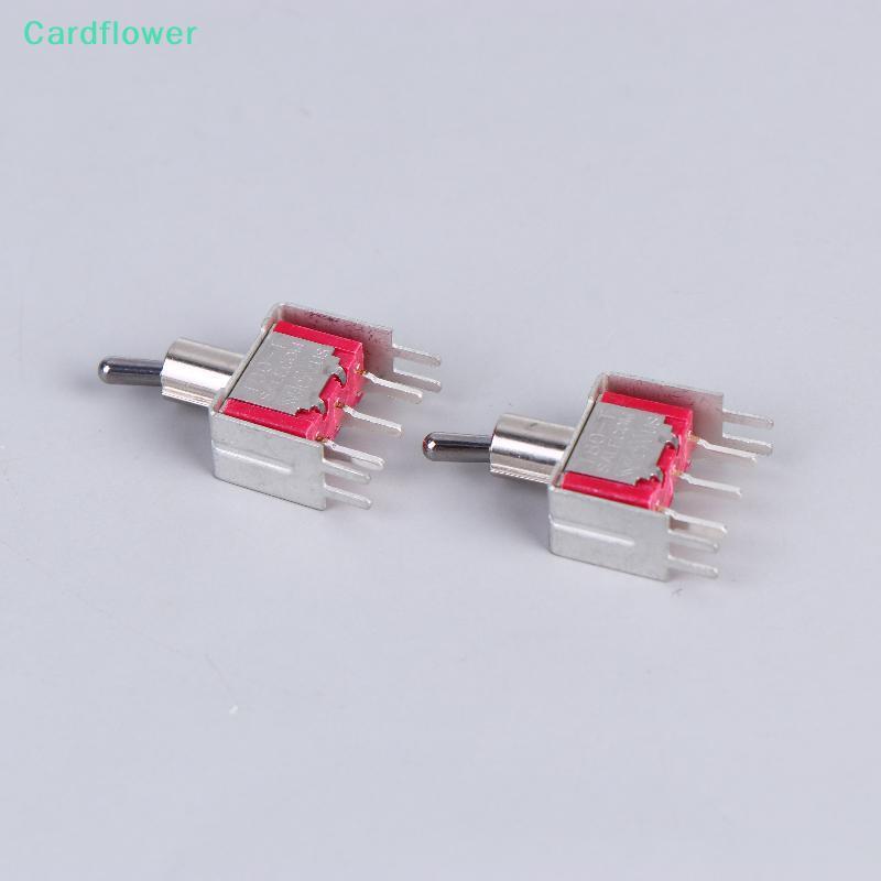 <Cardflower>T80-T 3Pin Toggle Switch 2 ตําแหน่งพร้อมขายึดบริษัทสําหรับโครงการอิเล็กทรอนิกส์แบบกําหนด