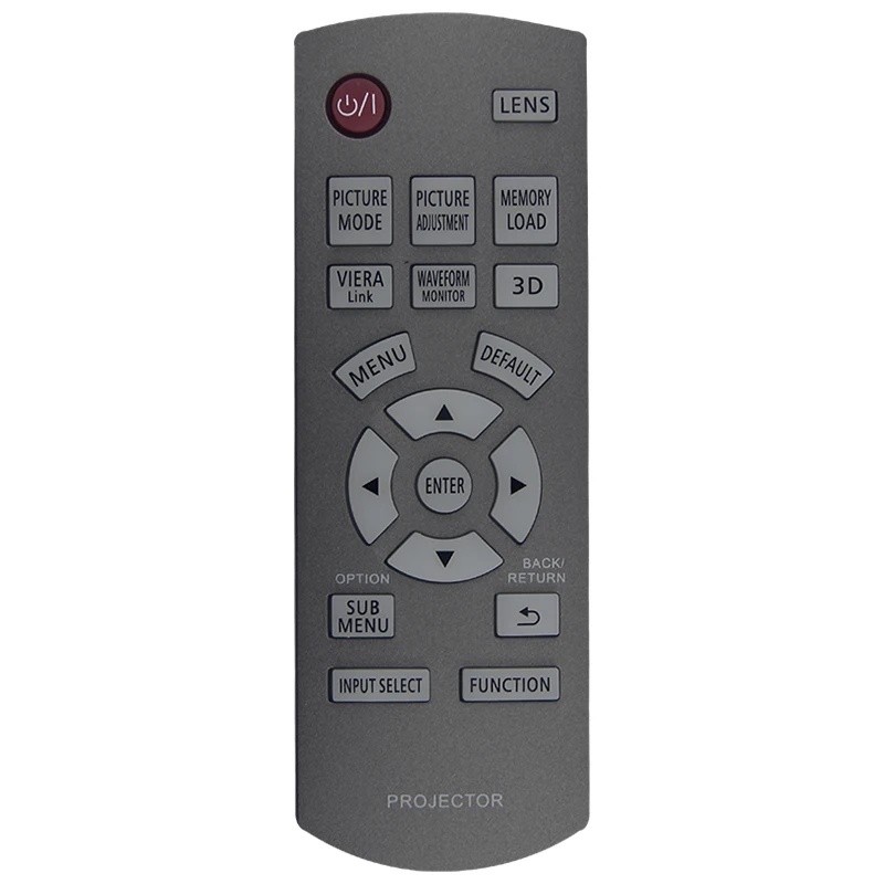 เข้ากันได้กับโปรเจคเตอร์ Panasonic PT-AT5000E PT-AT6000E PT-AE7000 PT-AE8000 รีโมทคอนโทรล N2QAYB0006