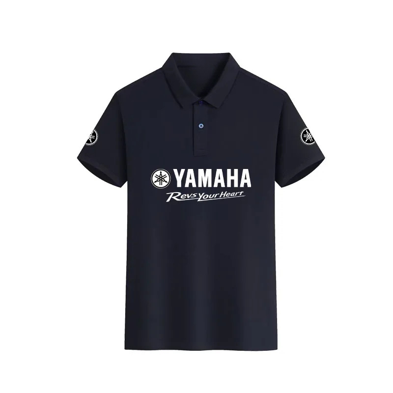 เสื้อโปโลที่ระลึก Yamaha Revs Your Heart สำหรับคนรักมอเตอร์ไซค์ เหมาะสำหรับผู้ที่ชื่นชอบมอเตอร์ไซค์เป็นอย่างยิ่ง