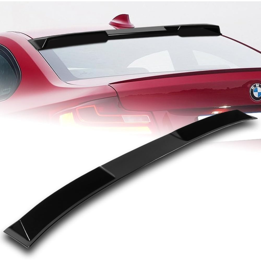 Q1-TECH, สปอยเลอร์หลังคาหน้าต่างด้านหลังเข้ากันได้กับ BMW F22 2-Series 220i 230i M2 M240i F87 M2 (20