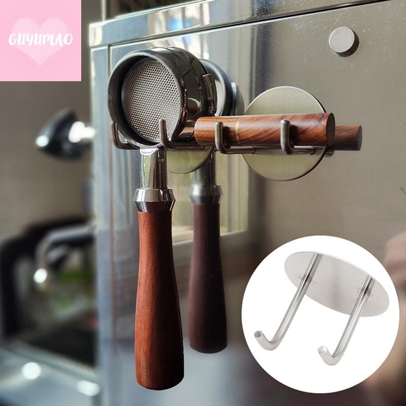 [guyumao] Self-adhesive Coffee Bottomless Portafilter Wall Ra 51mm/53mm/54mm/58mm Coffee Bottom Filt