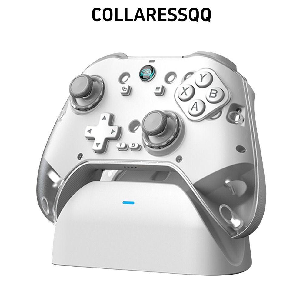 COLLATRESSQQ คอนโทรลเลอร์บลูทูธไร้สาย,Z04 Hall Effect BT Game Controller,บลูทูธ 5.3 แท่นชาร์จ Turbo 