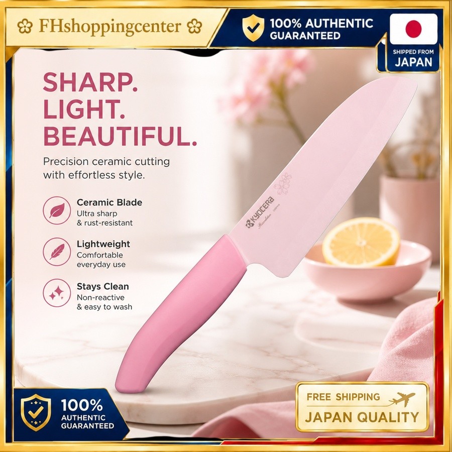 Kyocera Ceramic Knife Set 13.5cm Santoku 20cm Gyuto มีดเซรามิก | ส่งตรงจากญี่ปุ่น