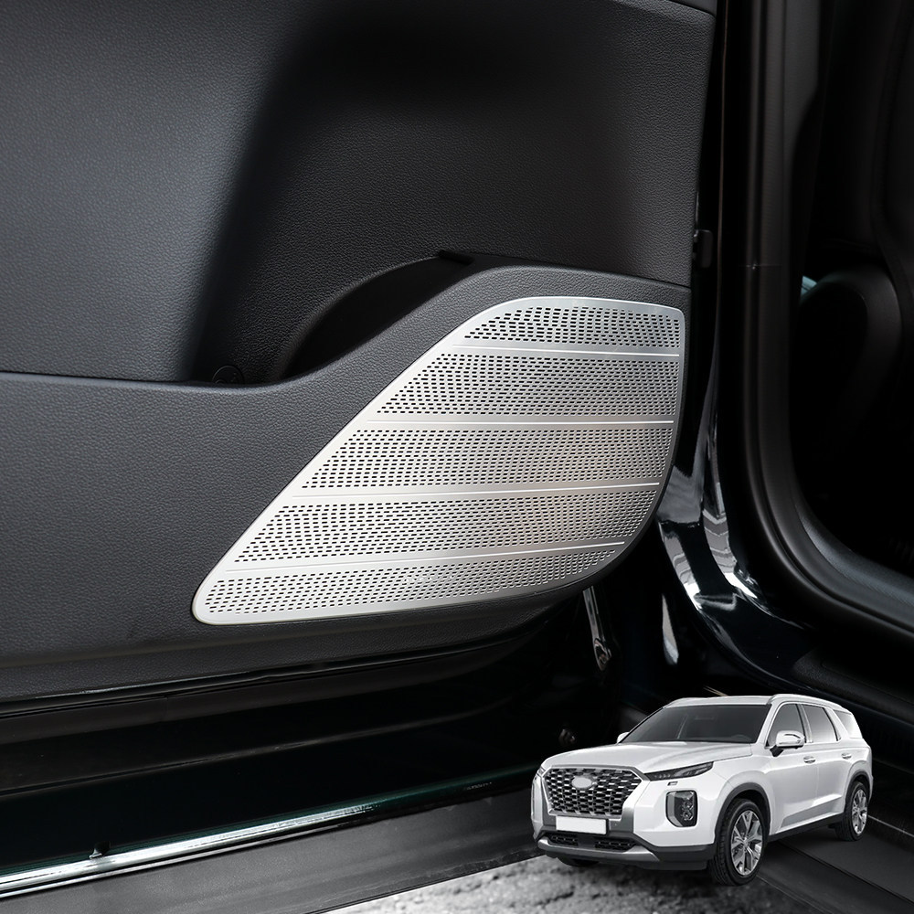 คุณภาพสูง-เหมาะสําหรับ Hyundai palisade palisade แถวด้านหน้าด้านหลัง Horn ฝาครอบการปรับเปลี่ยนภายในอ