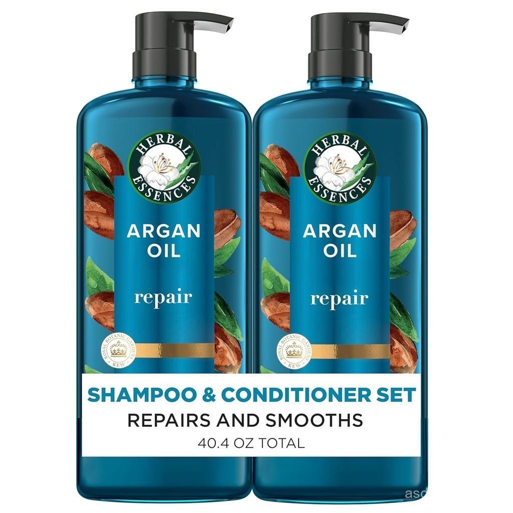 HerbalEssencesArganOilRepairแชมพู&ConditionerSet,Moisturizes&oothes,Paraben-Free,Color-Safe,pH-Balan
