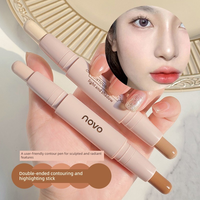 contour คอนทัวร์ Novo Contouring High Gloss Integrated Silhouette Face-lifting Double Head